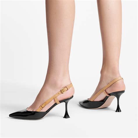 louis vuitton slingback pumps